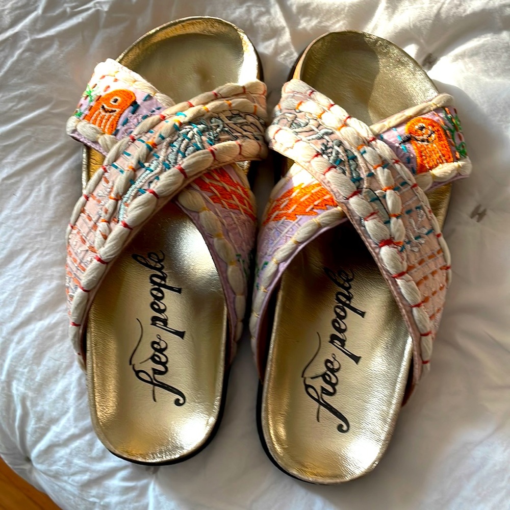 Boho Free People sandals